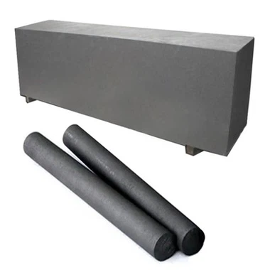 Alacsony porozitású extrudált grafittömb